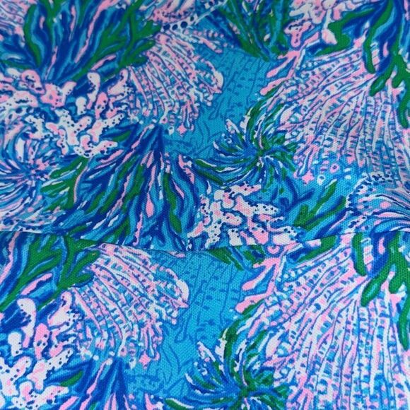 Lilly Pulitzer Zadora High‎ Rise Skort Las Olas Aqua Strong Current Sea XS - NWT - Picture 9 of 9